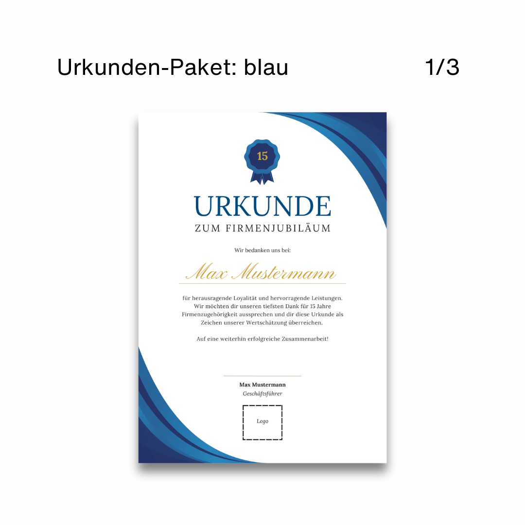 Standard-Vorlagen – 3 Gestaltungsvarianten